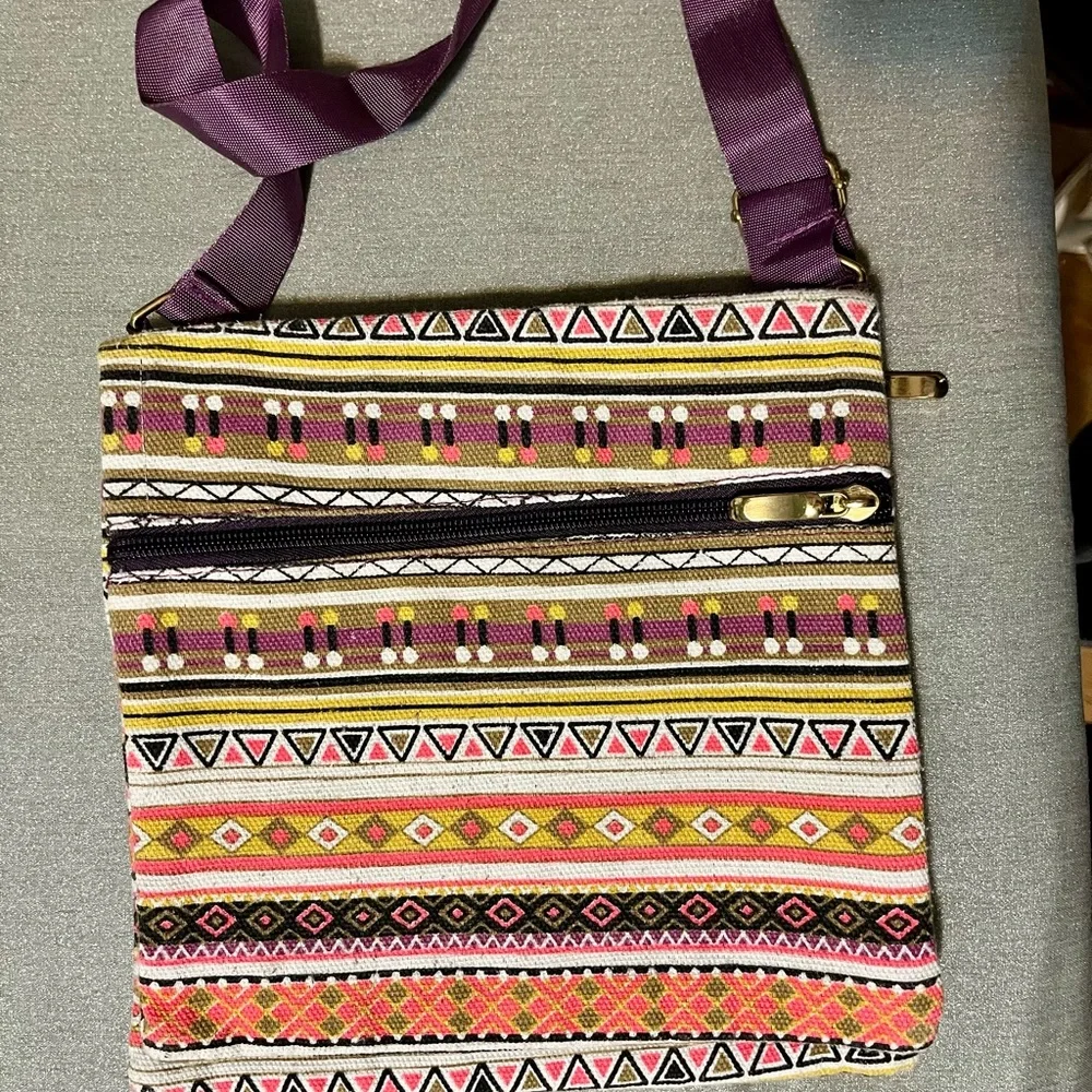 Trendy Multicolor Crossbody Bag